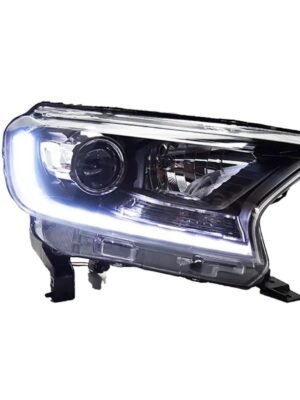 Farol Full LED Ford Ranger T7 T8 • Modelo Quad Projetores • Ano 2016 até 2024