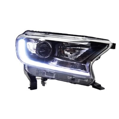 Farol Full LED Ford Ranger T7 T8 • Modelo Quad Projetores • Ano 2016 até 2024