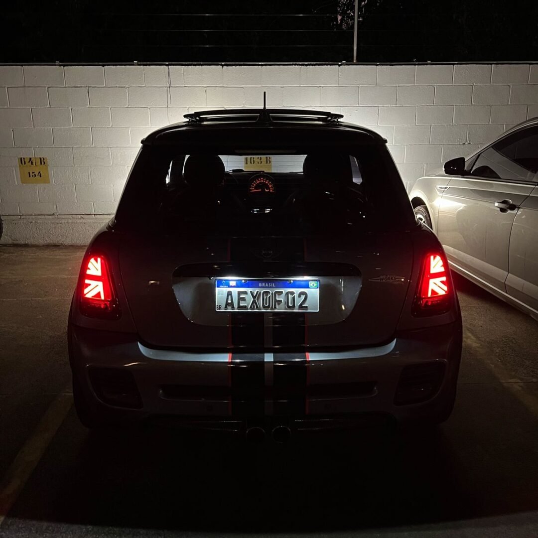 Lanterna Traseira Full LED para Mini Cooper Geração “R” • Modelo Union Jack Vermelha • Ano 2007 até 2013 - Image 8