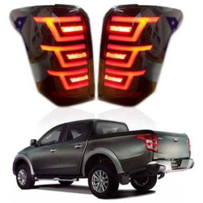 Lanterna Traseira Full LED Mitsubishi L200 Triton - Modelo Smoke LED - Ano 2020 até 2024