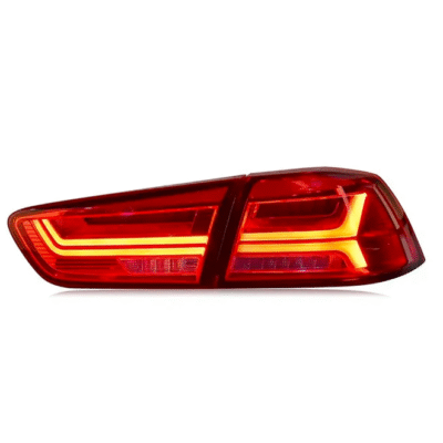 Lanterna Traseira Full LED Mitsubishi Lancer (Geração X) - Modelo LED Vermelho - Ano 2008 até 2019