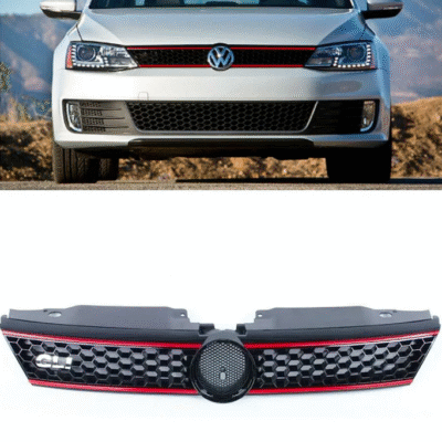 Grade Dianteira Volkswagen Jetta MK6 - Modelo GLI Vermelha - Ano 2011 até 2014