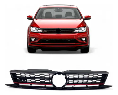 Grade Dianteira Volkswagen Jetta MK6.5 - Modelo GLI Vermelha - Ano 2015 até 2018