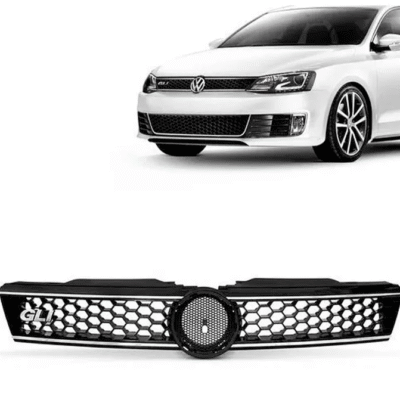 Grade Dianteira Volkswagen Jetta MK6 - Modelo GLI Prata - Ano 2011 até 2014