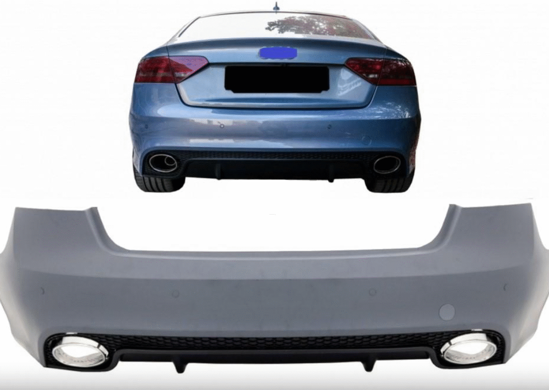 Para-choque Traseiro do Audi A5 Geração (8T) - Modelo RS5 - Ano 2008 até 2010
